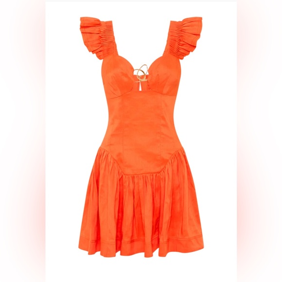 AJE Simone Frill Dress - Picture 2 of 3